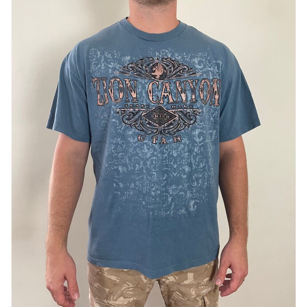 Zion Canyon Y2K Utah T Shirt